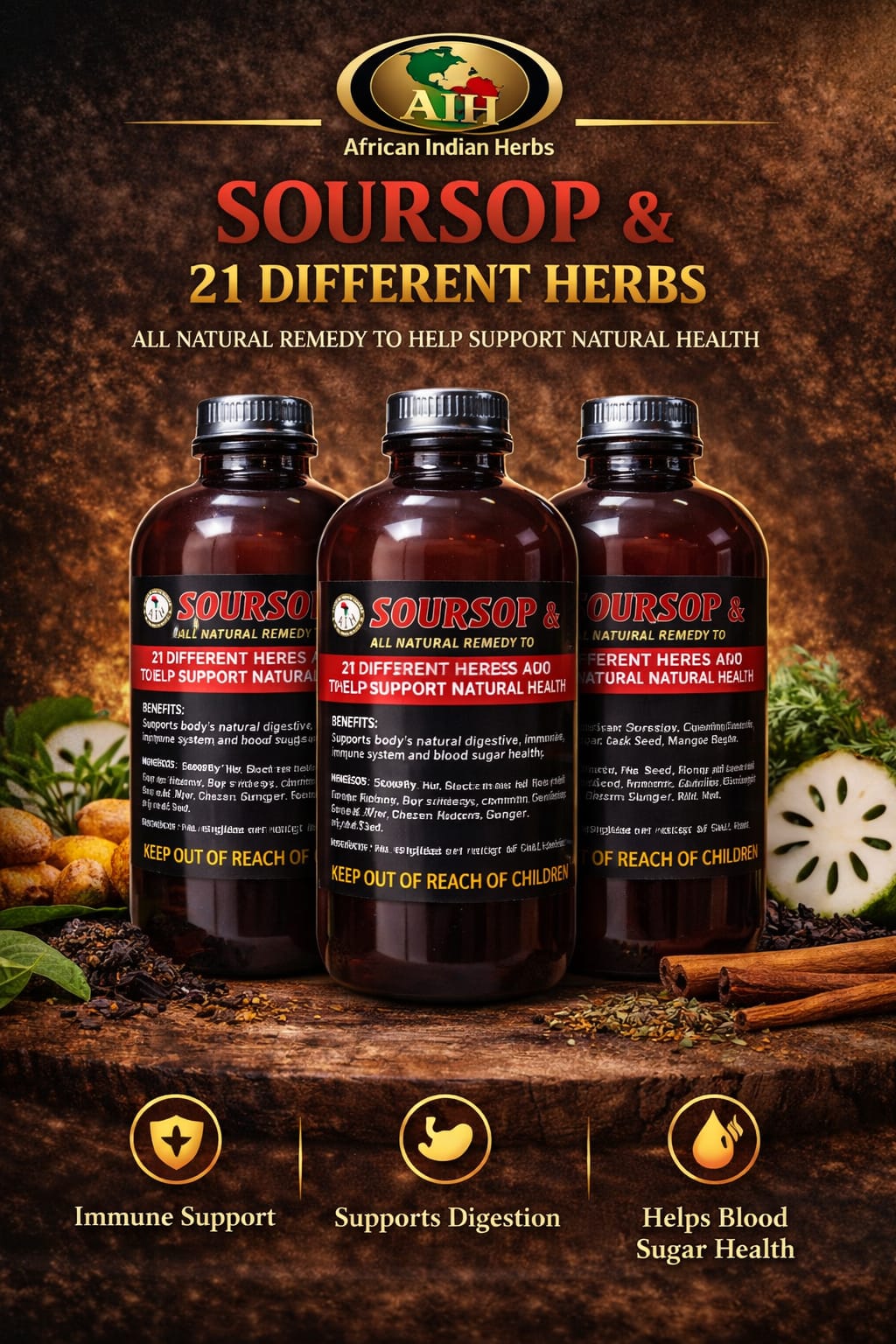 Soursop bitters