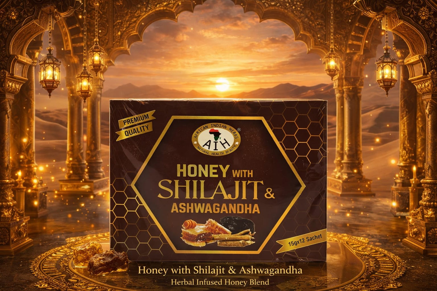 Honey with Shilagit and Ashwaganda