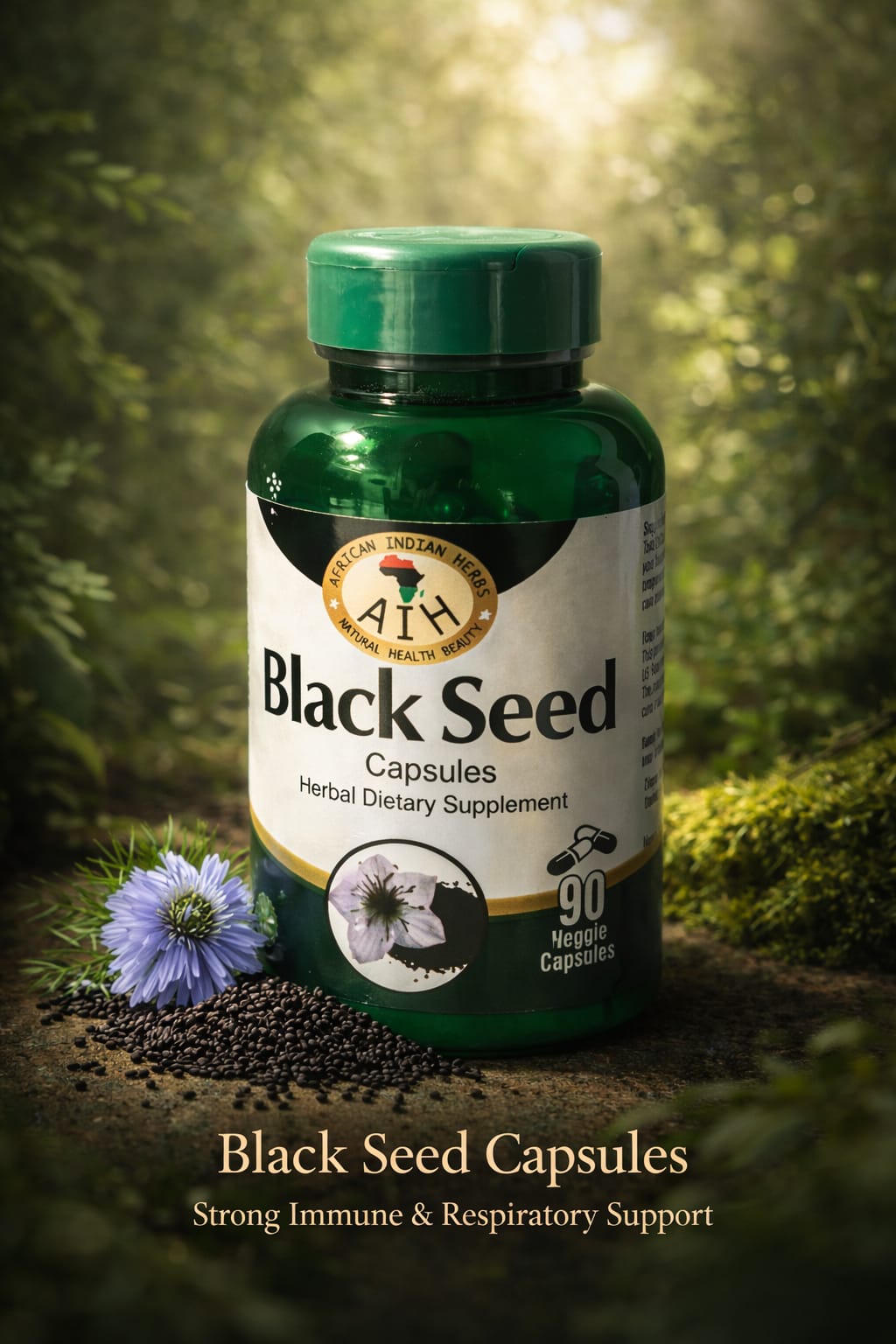 Black seed capsules