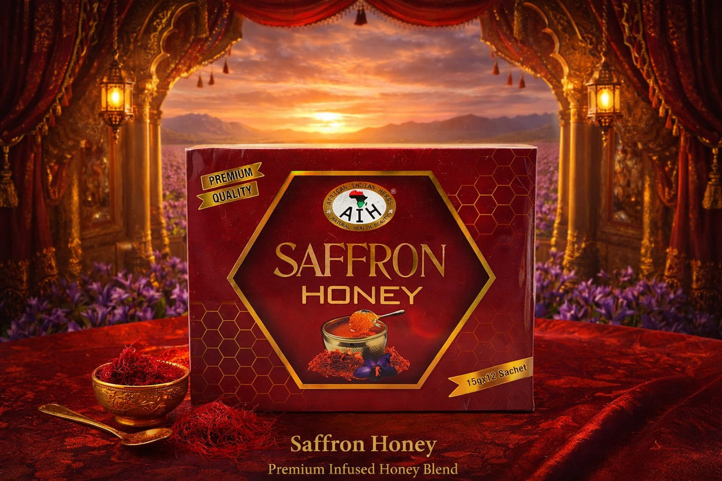 Saffron Honey